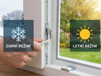 zimní a letní režim plastových oken